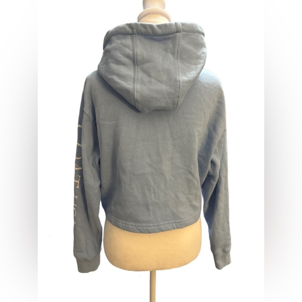 GOAT USA Cropped Hoodie Light Blue Small - Picture 3 of 5